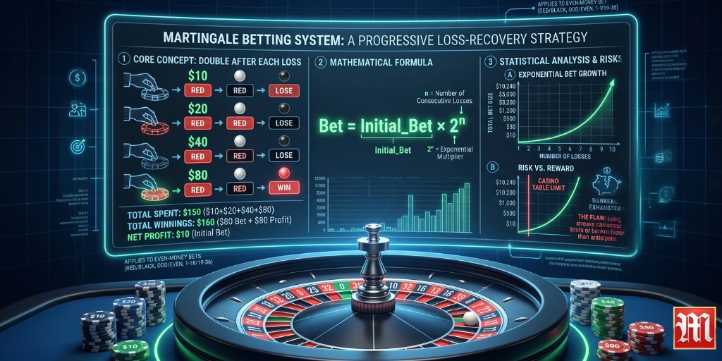 Martingale system roulette
