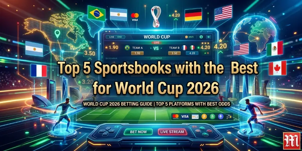 Top 5 Sportsbooks with the Best Odds for World Cup 2026
